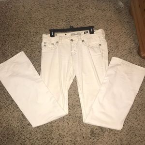 Size 28 Miss Me White Bootcut